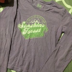 Long sleeve Columbia t shirt purple Ysmall